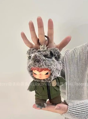 【娃衣】小野Hirono公路日志娃衣军绿飞行员套装挂件17cm衣服着替