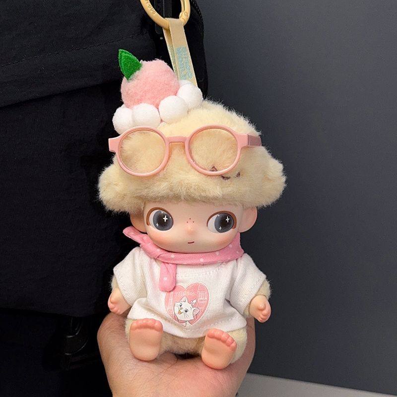 【娃衣】dimoo新生日记娃衣搪胶通用桃子粉粉套装公仔衣服装着替,模玩/动漫/周边/娃圈三坑/桌游,潮玩娃衣,淘宝优惠券,粉丝福利购,淘宝优惠卷