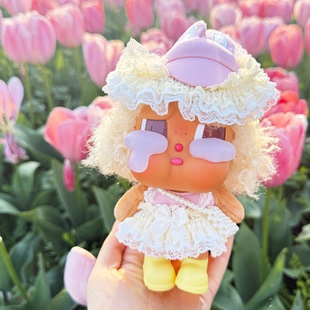 vacation哭娃衣服crababy咕噜咕噜蕾丝花边甜美少女风裙 娃衣