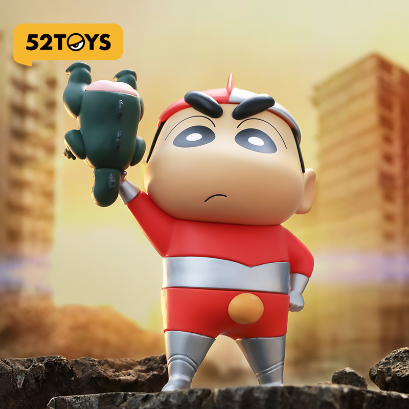 52TOYS蜡笔小新正义执行手办