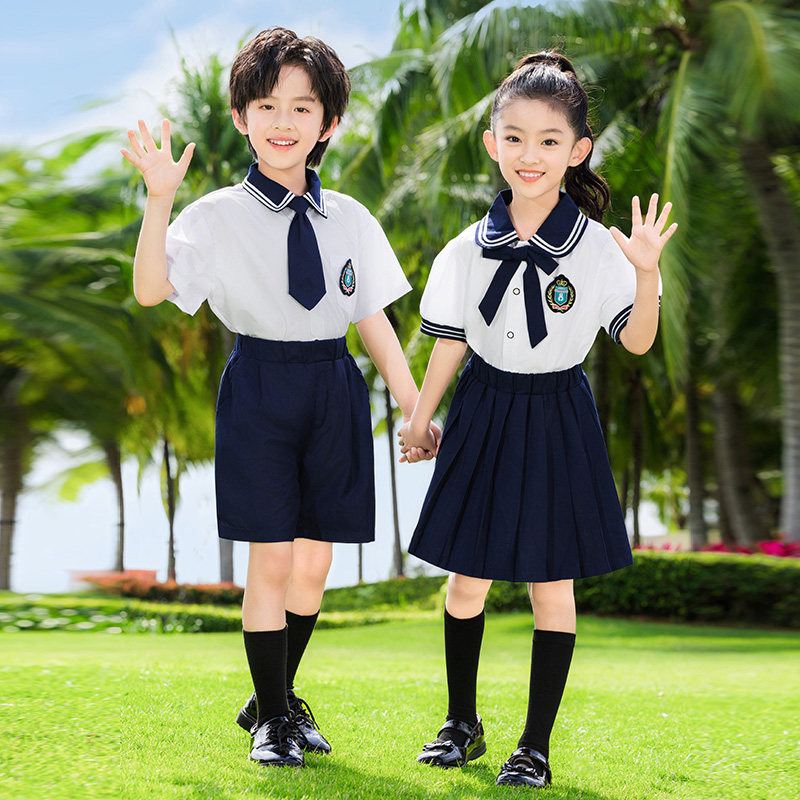 儿 童六一演出服毕业照班服套装小学生英伦风校服幼儿园园服新款5