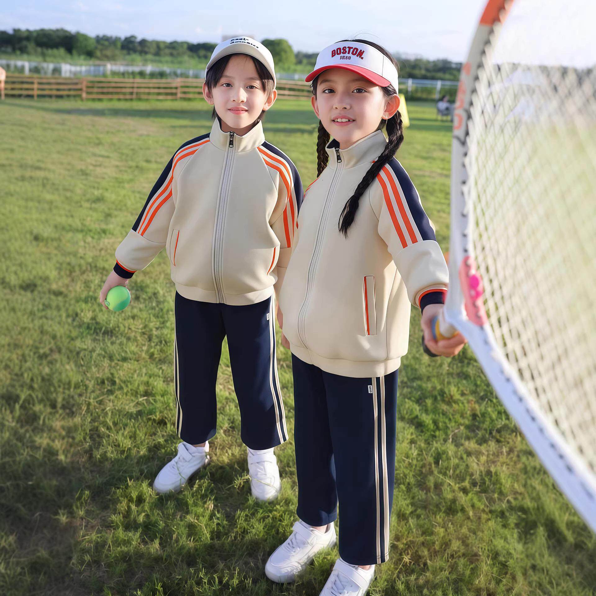 童装中小学生春秋校服幼儿园园服班服两件套套装运动洋气休闲套装
