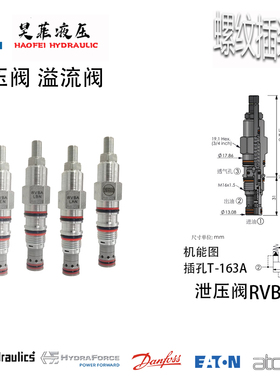 SUN太阳RVBA泄压RVCA溢流RVEA阀RVGA RVIA-LAN LBN LCN LDN LWN