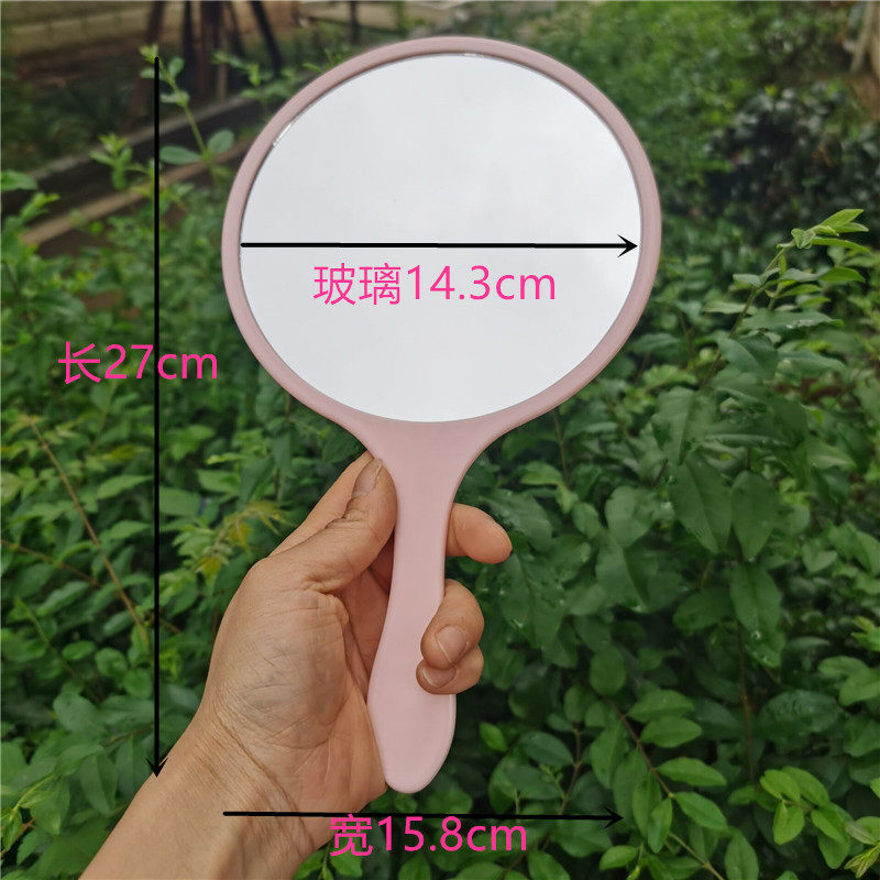 유럽 ??복고풍 손잡이 화장 거울 휴대용 미용실 미용 거울 휴대용 문신 및 자수 용품 및 도구