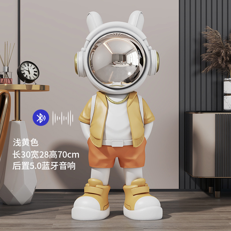 现代wiff智能音响宇航员家居客厅摆件电视柜玄关酒柜太空人装饰品
