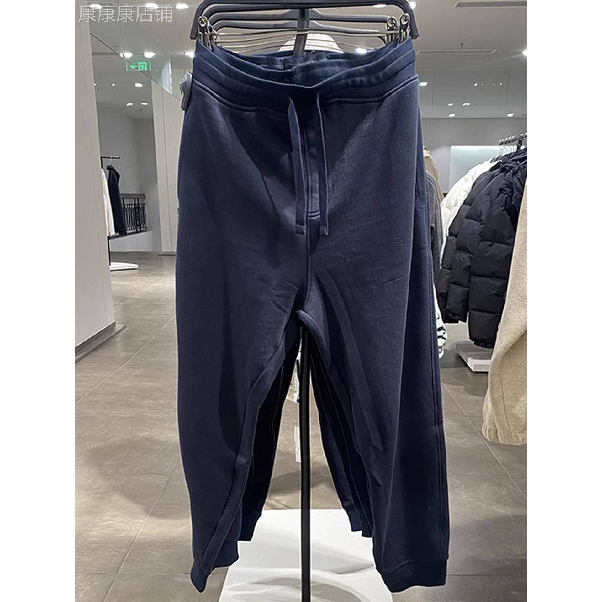 Home Daily~男士卫裤春秋款百搭松紧腰抽绳束脚裤休闲运动长裤男