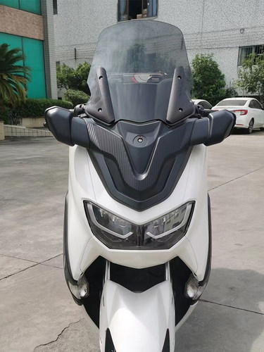 雅马哈nmax155改装透明挡风配件