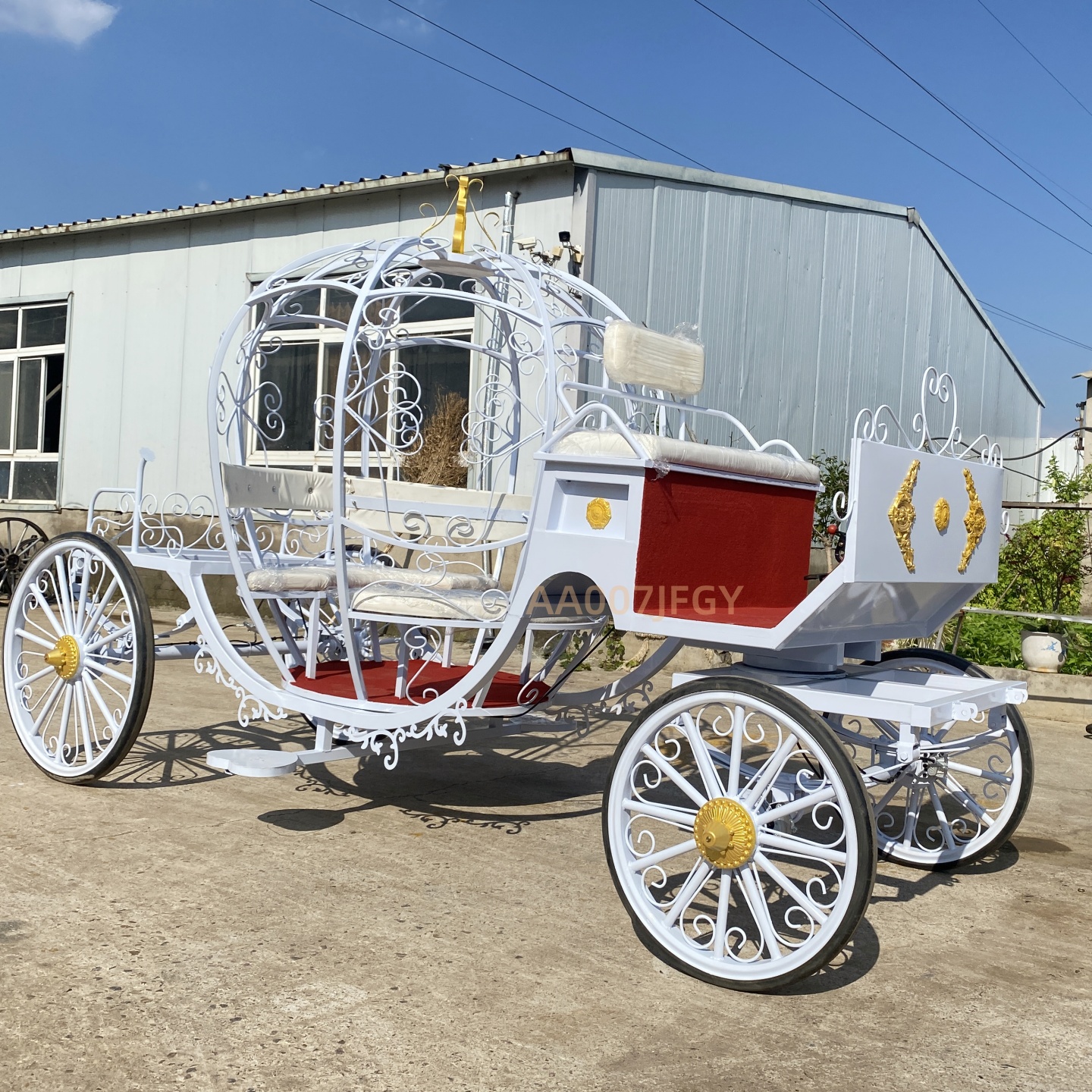 欧式道具南瓜马车新品定制厂家