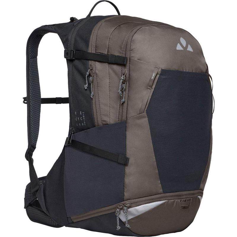 代购VAUDE巍德女士骑行背包防水扩容挂载尼龙网眼背板多仓分层