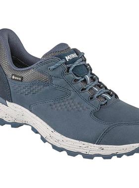 代购Meindl女士徒步鞋防水防滑保暖户外鞋低帮系带登山鞋