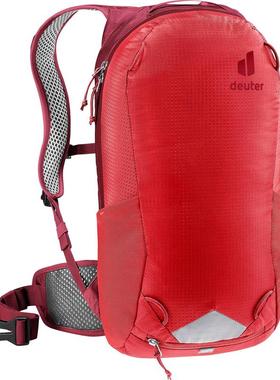 代购DEUTER女士骑行背包防水挂载扩容尼龙网眼肩带弹性侧袋骑行