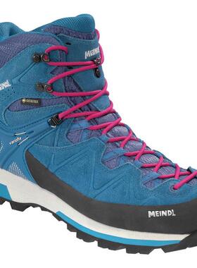代购Meindl女士徒步鞋防水防滑缓震登山鞋高帮系带户外鞋
