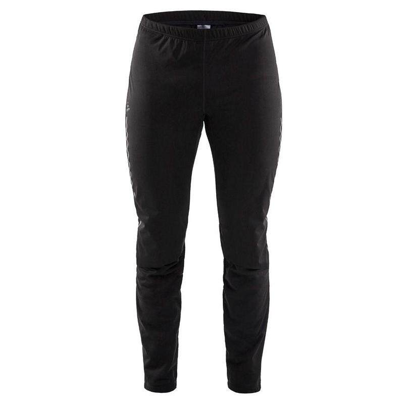 代购craft男士滑雪裤保暖防风吸湿排汗高可见度黑色弹性面料