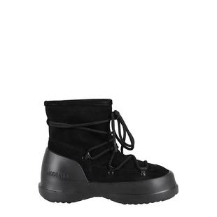 BOOT女士雪地靴保暖防滑轻便耐磨系带圆头平跟绒面冬季 代购 MOON