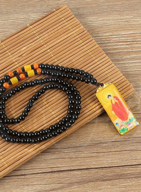 六字名号合金材质佛牌吊坠