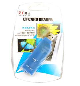 原装 SSK 读卡器 飚王CF读卡器 琥珀系列 CF卡专用读卡器 CF卡用