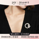 JAY蝴蝶胸针高档女奢华高端胸花设计师别针固定衣服配饰生日礼物