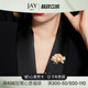 JAY新中式 胸花配饰38妇女节礼物送妈妈 牡丹胸针高端精致时尚