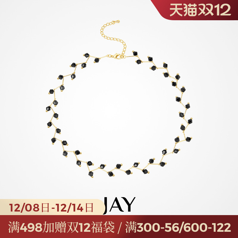 JAY高级小众设计感颈带配饰女