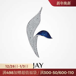 JAY复古胸针设计感小众奢华别针女新款 配饰胸花妈妈教师节礼物