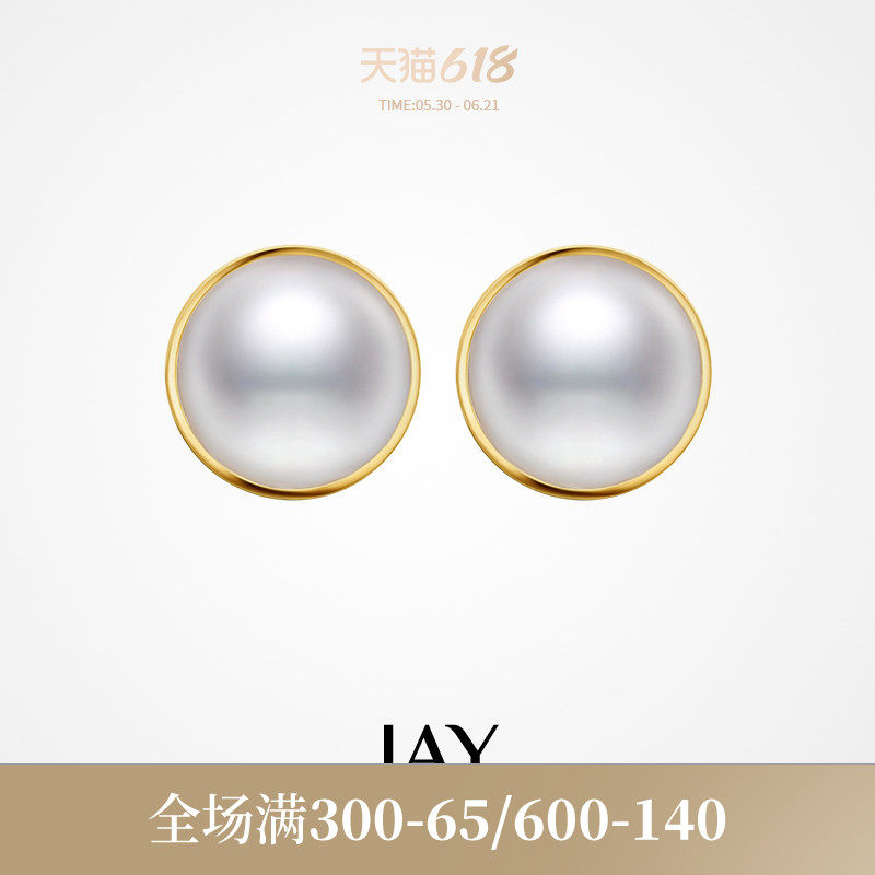 JAY高级感仿珍珠耳夹女无耳洞耳饰法式耳骨夹夹耳式无痛小香耳环