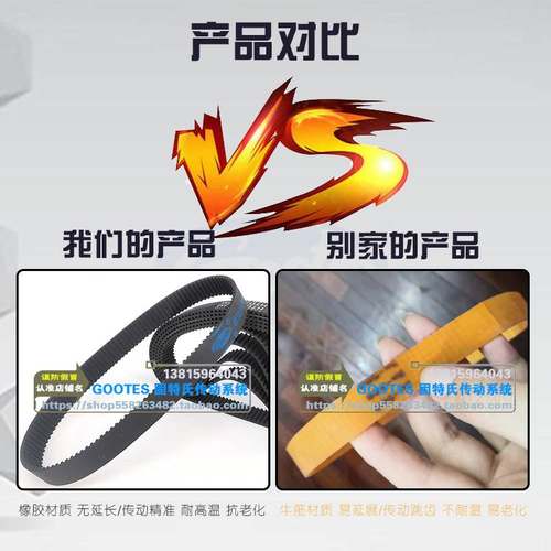 柏翠(Petrus)面包机配件皮带PE8990SH全自动撒果料齿轮传动同步带