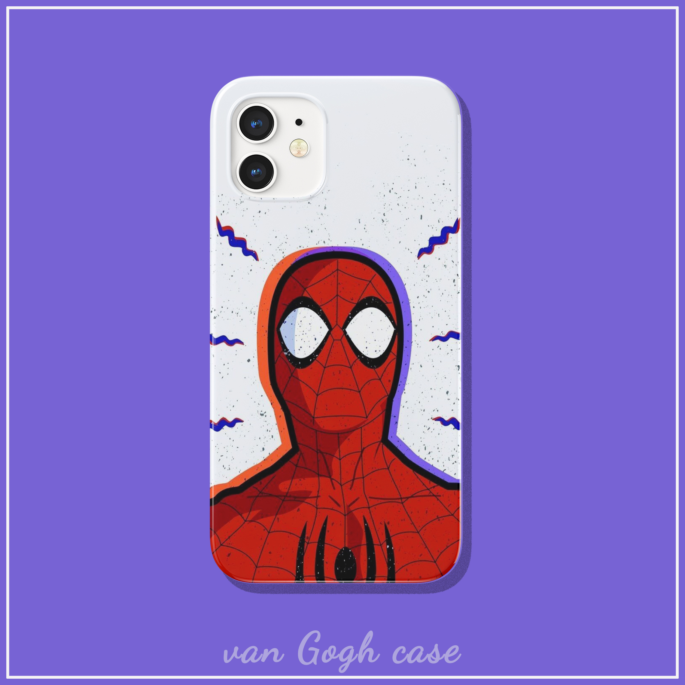 【van Gogh case】纵横宇宙迈尔斯&彼得帕克蜘蛛侠手机壳适用华为mate40小米13/iPhone13promax/iqoo9三星s22