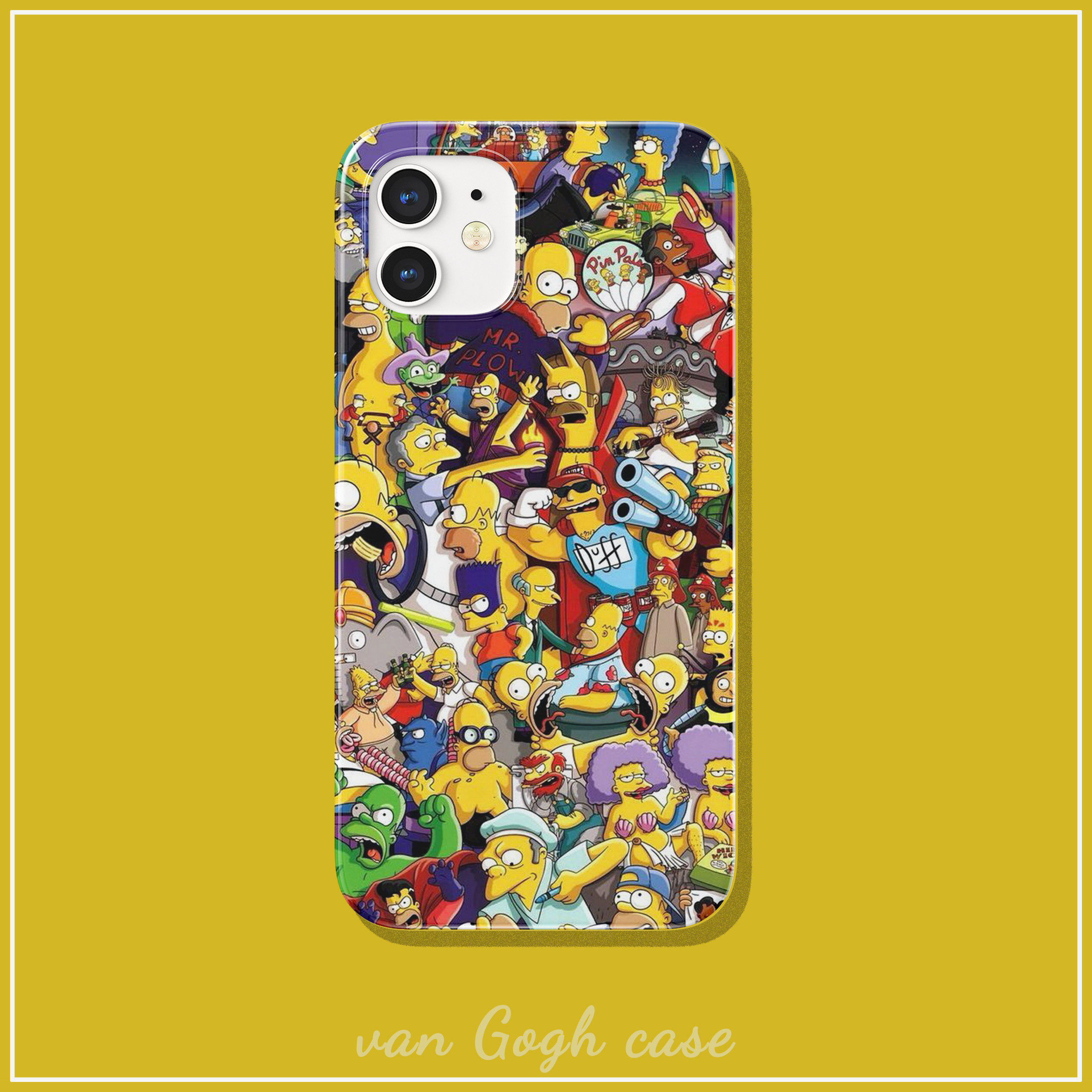 美漫辛普森一家卡通人物合集手机壳适用于苹果12菲林iphone14plus