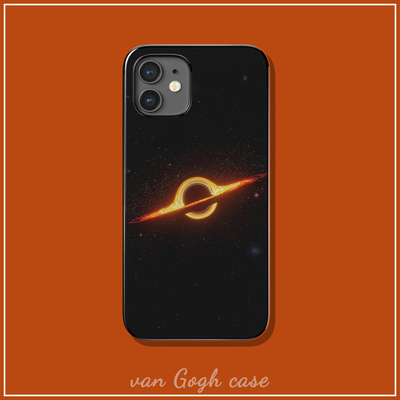 个性科幻风黑洞手机壳iPhone16