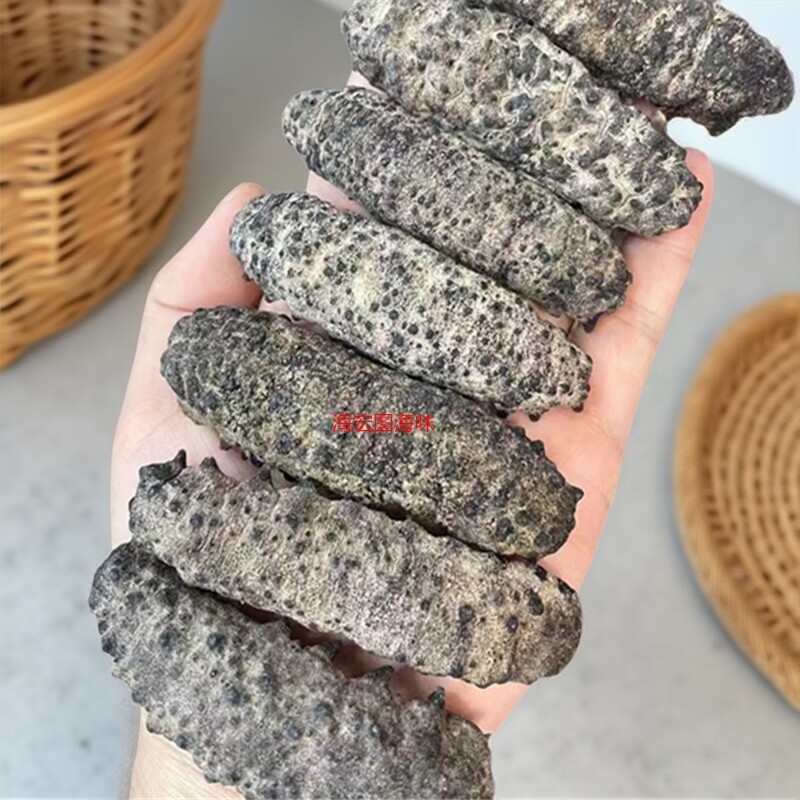 古巴参肥子海参正宗干货爆款淡干南美刺腰参佛跳墙营养非辽参500g
