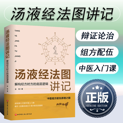 正版书籍 汤液经法图讲记 解构经方时方的底层逻辑 中医组方经方汤液经辅行决伤寒论入门课莫高窟 汤液经法汤液经解经方中医书籍