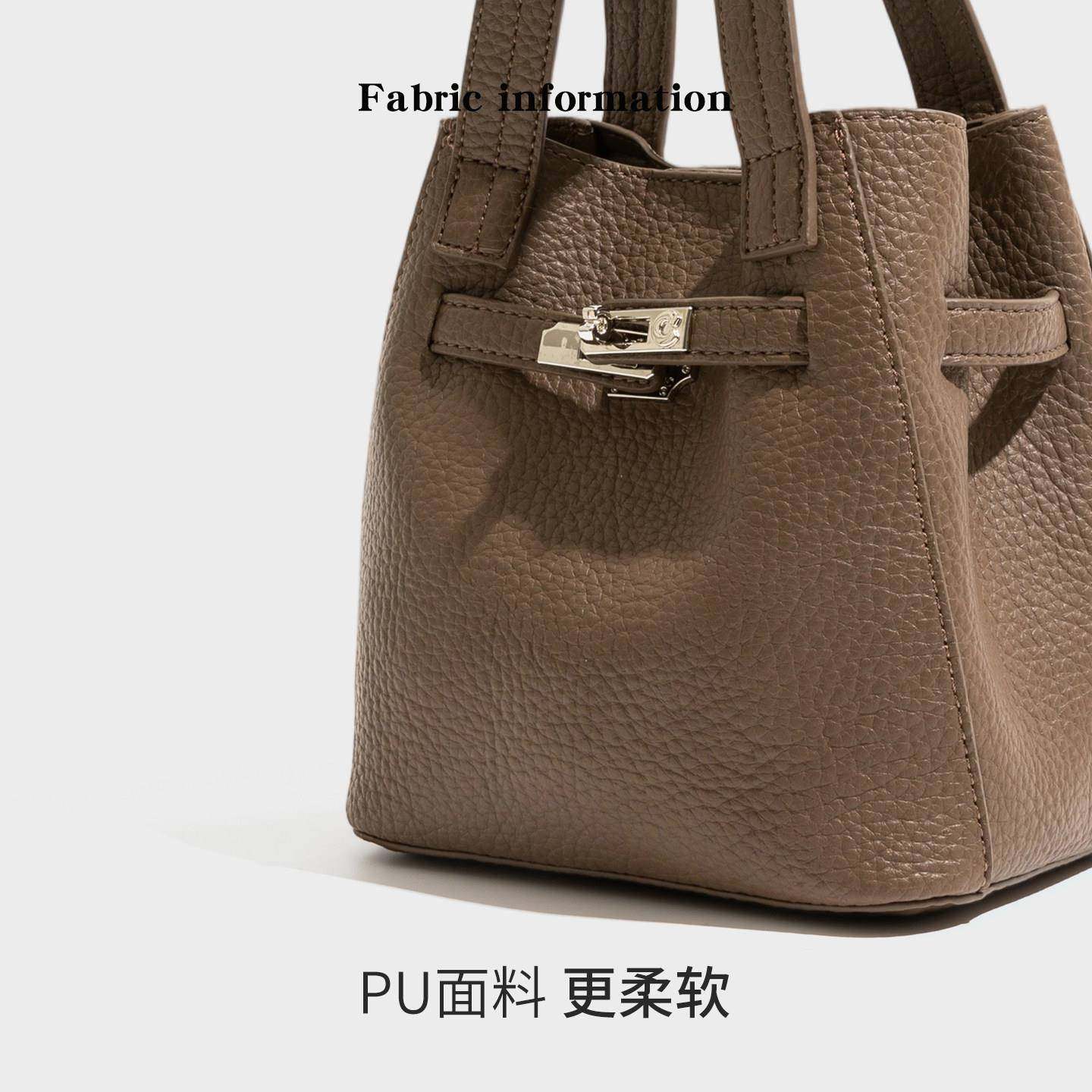 【日本购】菜篮子包包女式2026新款软皮手提包小众高级单肩包斜挎,箱包皮具/热销女包/男包,水桶包,淘宝优惠券,粉丝福利购,淘宝优惠卷