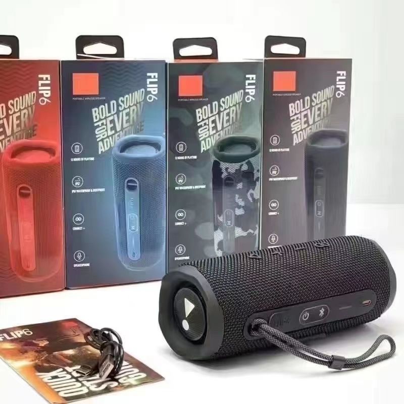 蓝牙音箱华强北万花筒适用Flip6无线户外卧室桌面大音量低音炮音