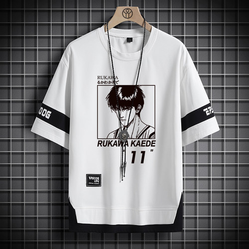 灌篮高手短袖青少年仙道彰T恤