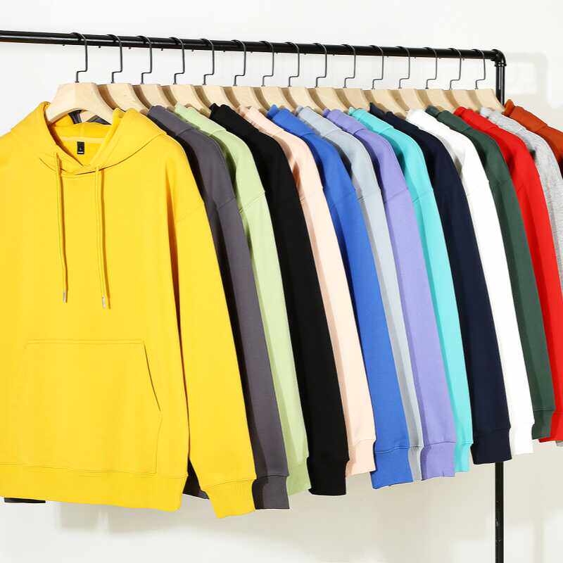 卫衣定制印字LOGO班服秋冬款加厚长袖外套头连帽衫DIY工作服订做
