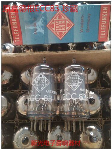 全新德律风根ECC83电子管代5751 7025 12ax7 ecc83肥环 菱底 滑屏