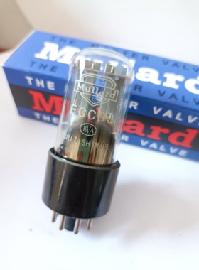 全新英国大盾ECC33电子管代6N8P 6SN7GT 6H8C胆机功放用提供配对