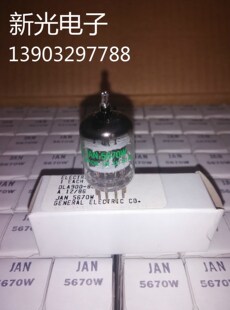 全新单盒装GE 5670电子管代北京6N3 苏联6H3N 6n3 396A提供配对