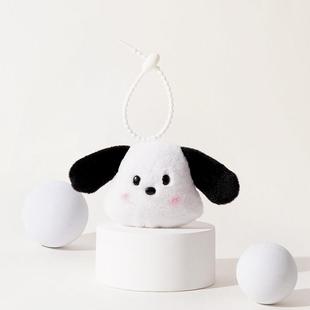 帕恰狗公仔车钥匙扣可爱卡通包包挂件毛绒玩偶书包揹包挂饰小饰品