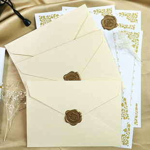 「特种纸信封」永生花复古文艺信封信纸套装情侣告白情书写信生日