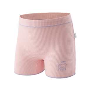 女童高腰内裤夏季薄款莫代尔三角平角短裤衩儿童护肚脐中大童底裤