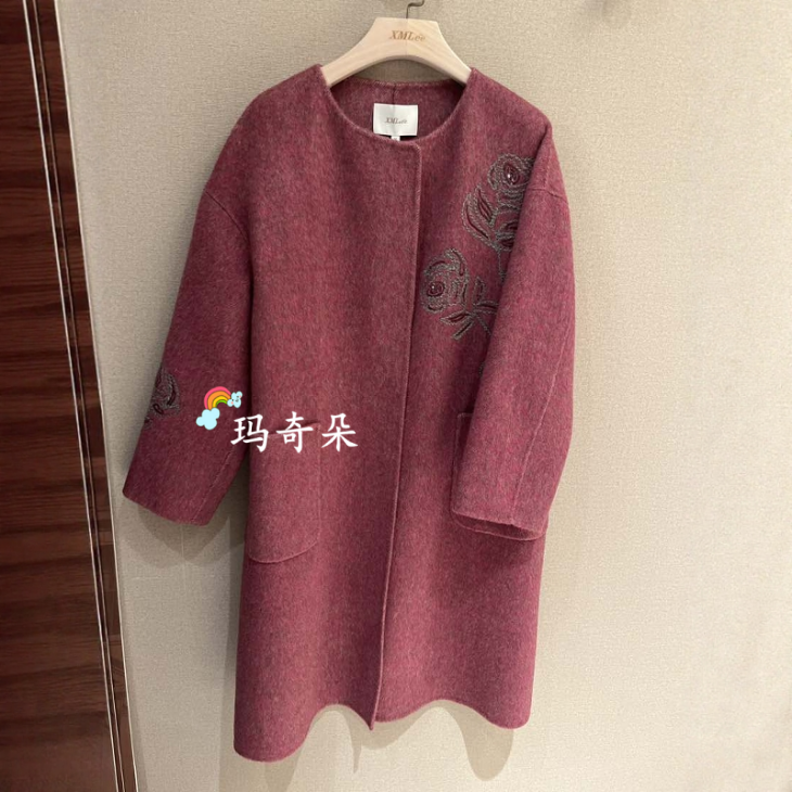 香港艾米尔XMLEE2025年秋冬新款 毛呢大衣 X545D7294-7590