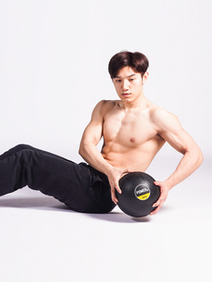 实心橡胶药球重力球健身腰腹部训练瑜伽康复平衡力量训练健身球