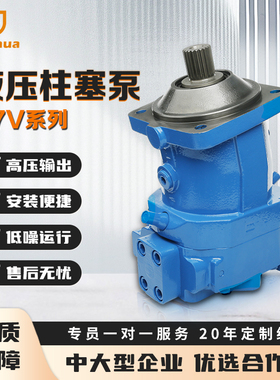 力士乐柱塞泵A7V28/55/80/107液压泵斜轴式变量泵工程机械液压泵