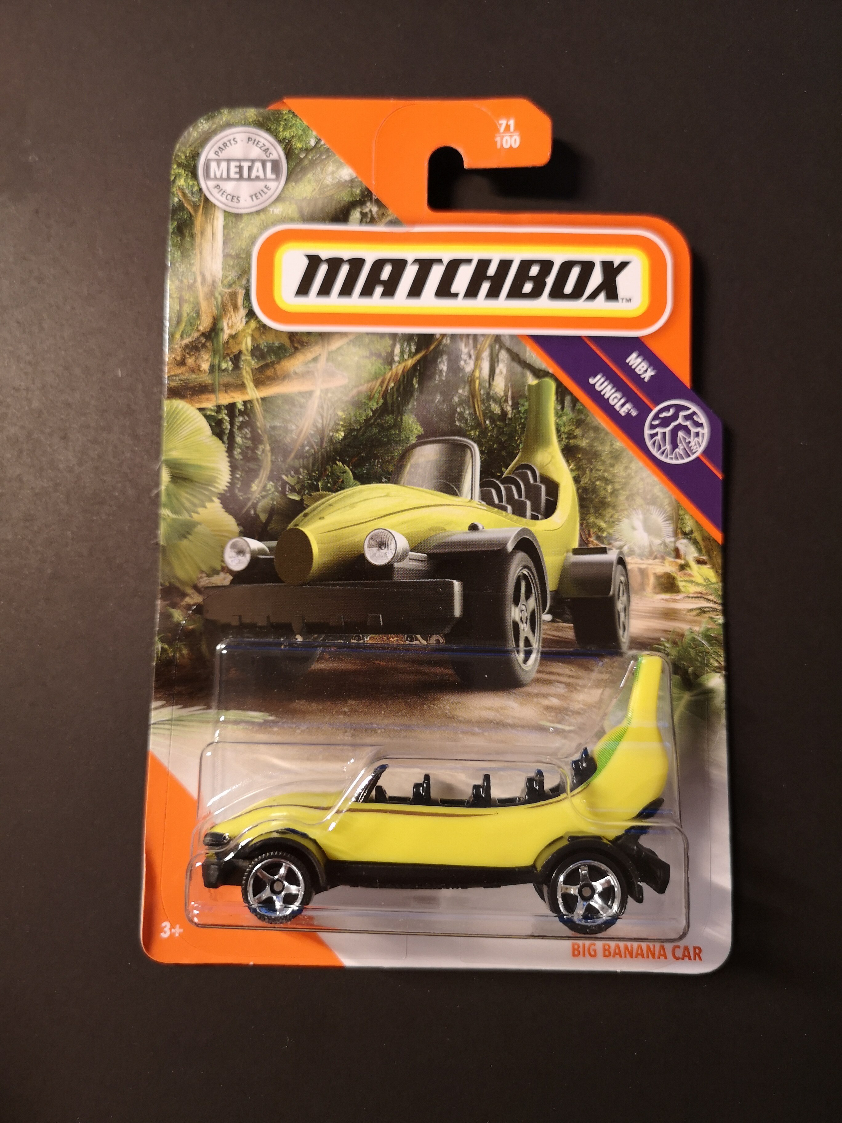 2020年新款matchbox火柴盒合金车9c7s big banana car