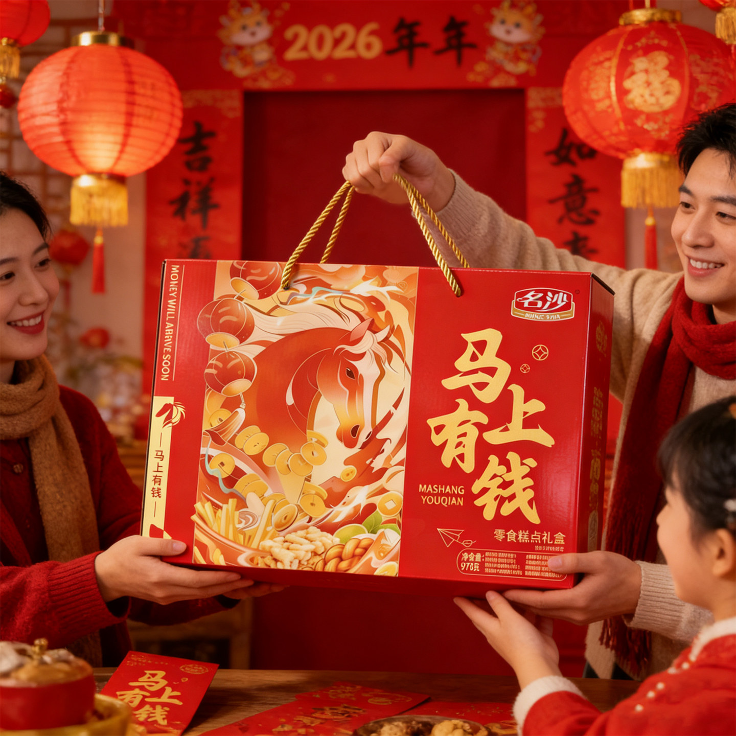 名沙马年零食糕点礼盒沙琪玛土豆薯条小麻花多种口味送礼年货,零食/坚果/特产,沙琪玛,淘宝优惠券,粉丝福利购,淘宝优惠卷