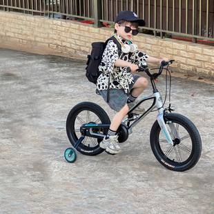 萌大圣MBS01儿童自行车3-6-8岁男孩女孩超轻减震款脚踏车童车礼物