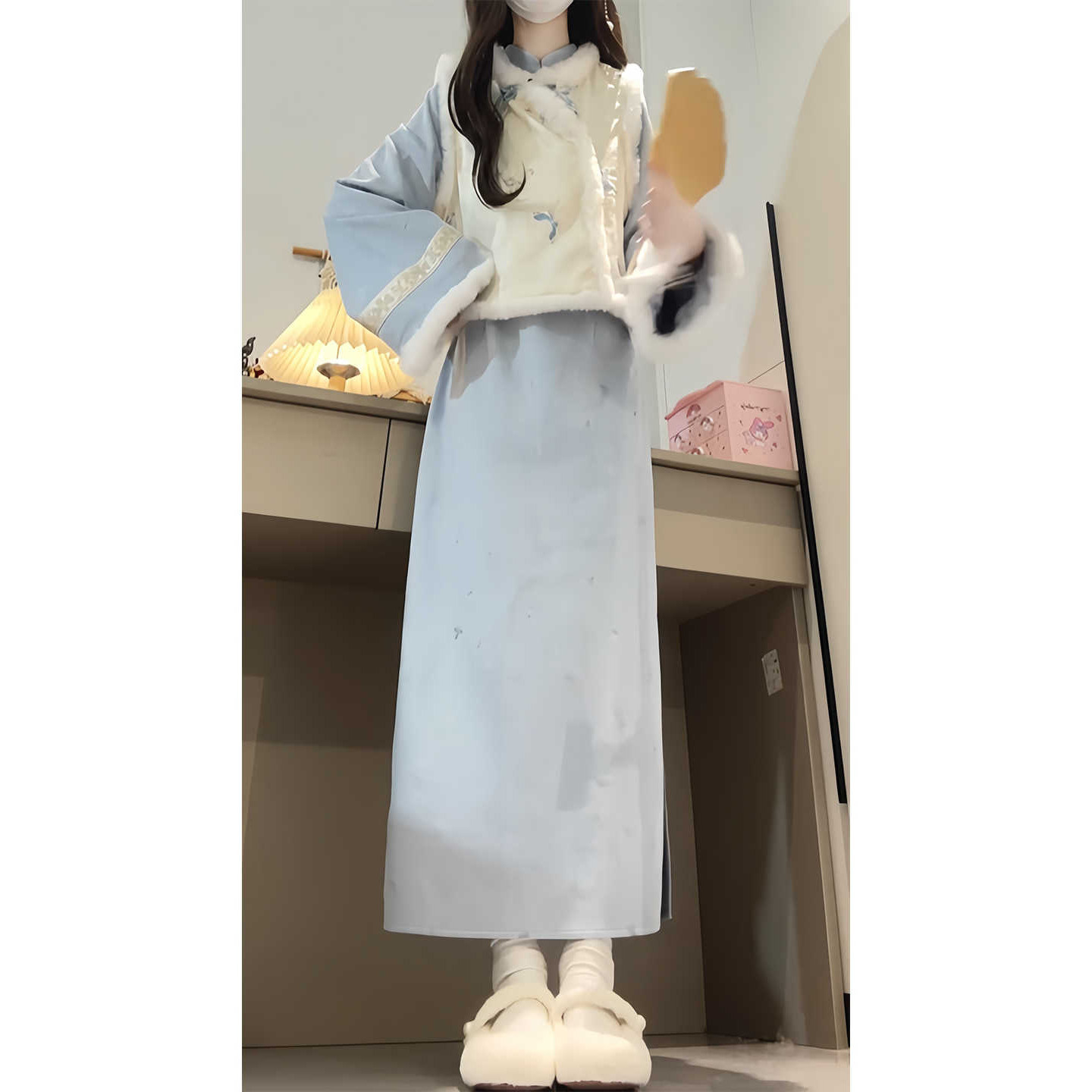 新中式套装独特漂亮绝美改良旗袍