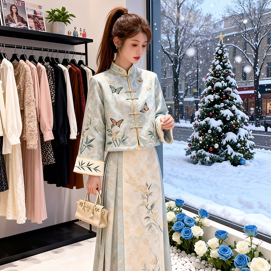 2025年冬新款清冷感日常可穿改良