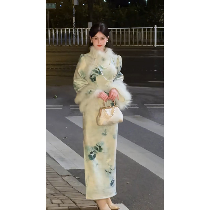 2024民国风高级感改良旗袍裙